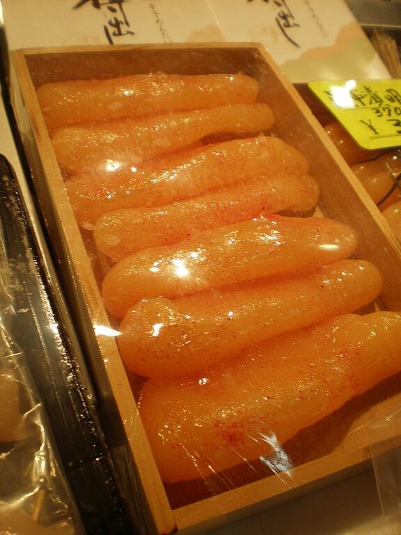 Mentaiko from a Fish Market in Fukuoka