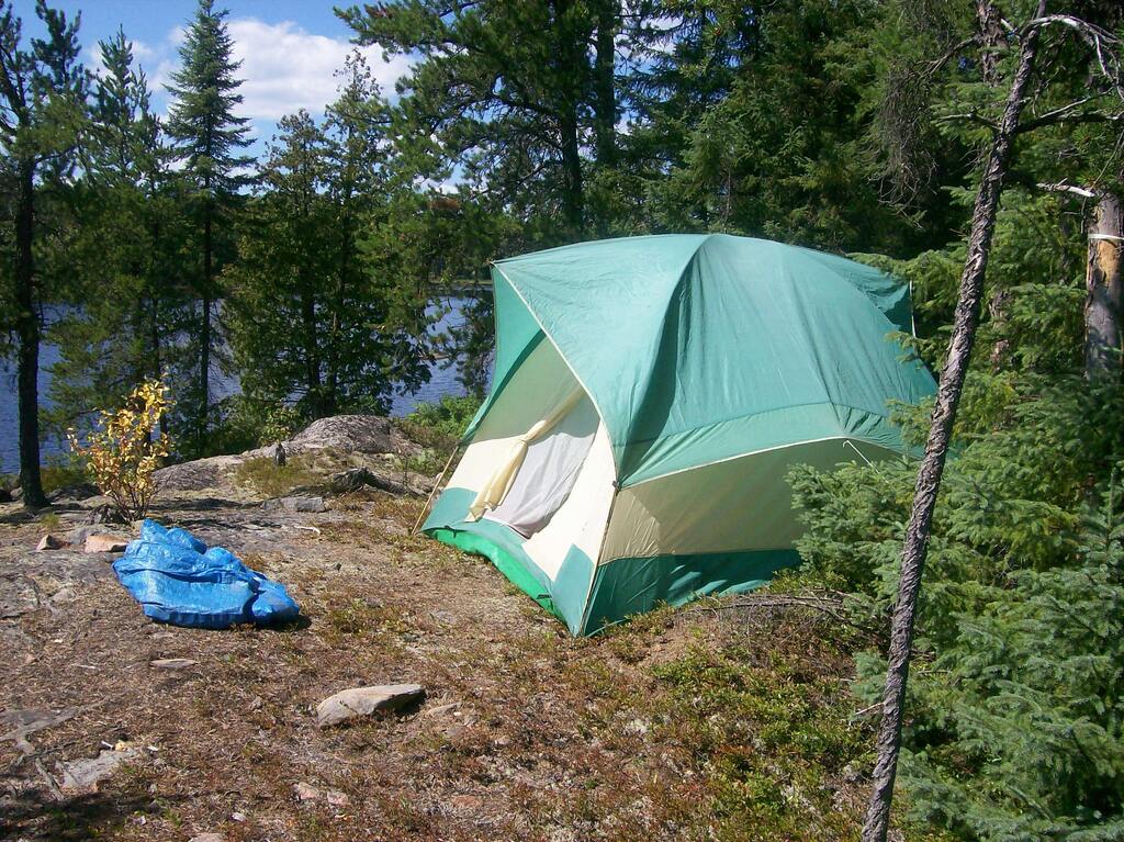 Camping by the lake side