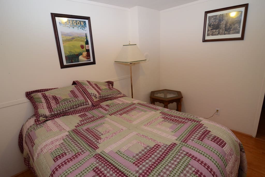 For 2 more, there's also a double bed