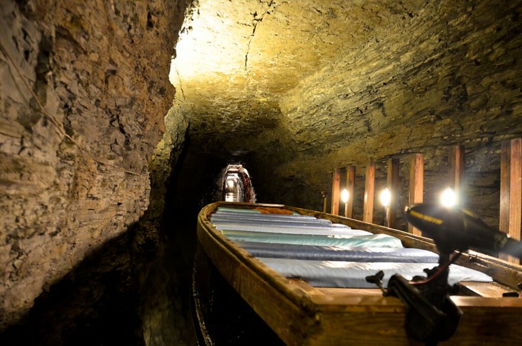 Lockport Underground Caves + Boat Ride