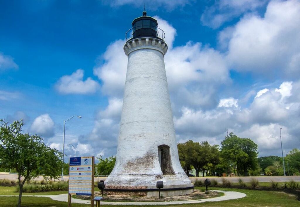 Round Island Lighthouse Pascagoula April 2015