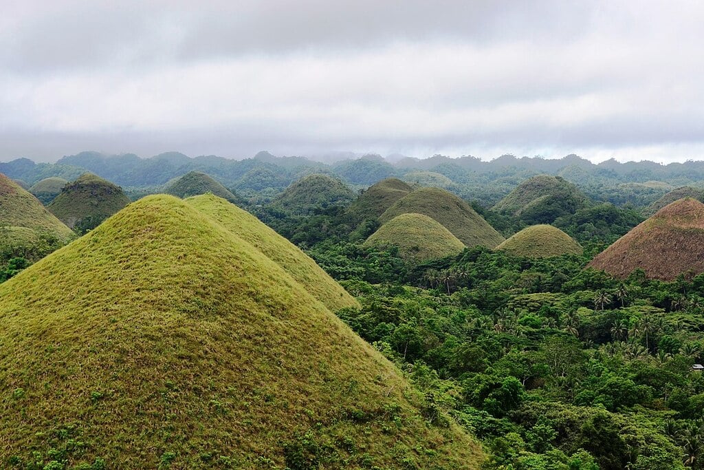 Chocolate Hills in Carmen, Bohol