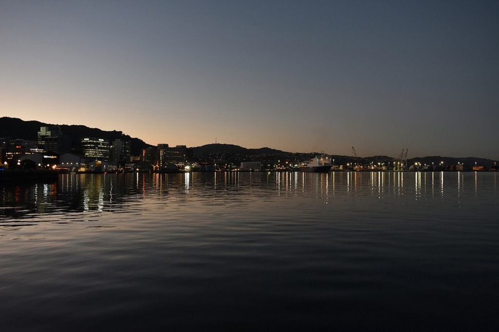 The view at Wellington Waterfront 
