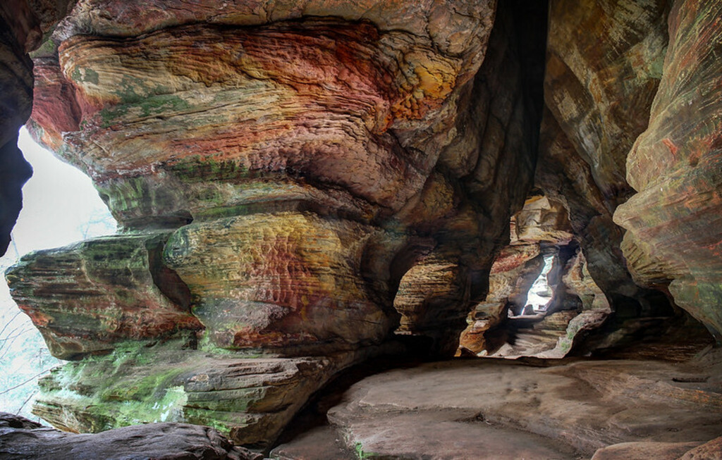 Rock house, Hocking Hills, Ohio