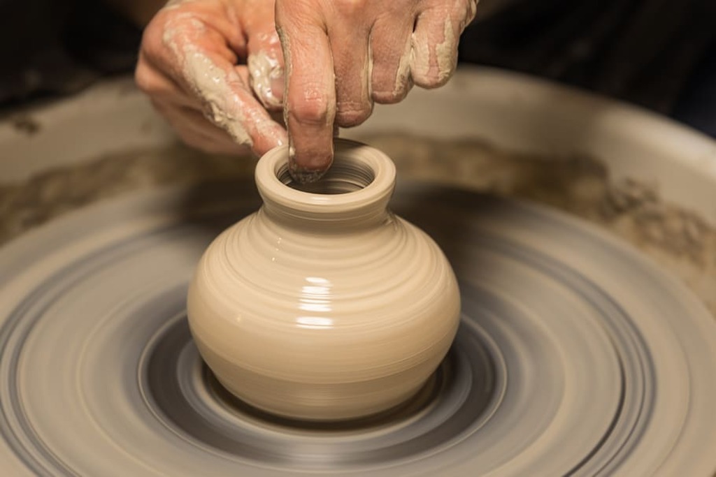 Pottery making