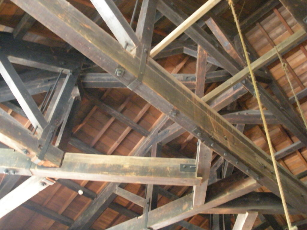 Nishin-Goten (Pacific herring Fishermans house)Beams