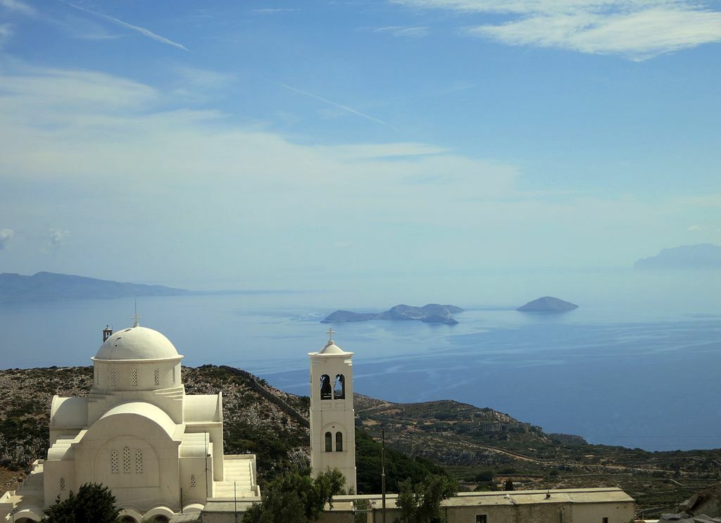 Argokiliotissa new church and islands 13M327