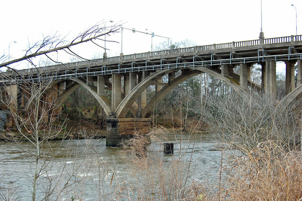 US 82 bridge over Flint River in Albany, GA, US