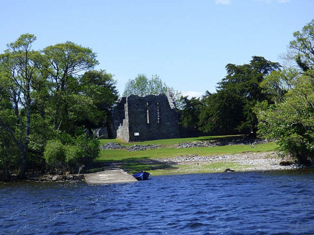 Ruins on Innisfallen island