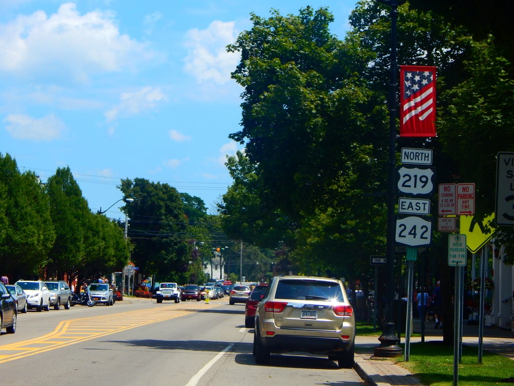 US 219-NY 242 in Ellicottville