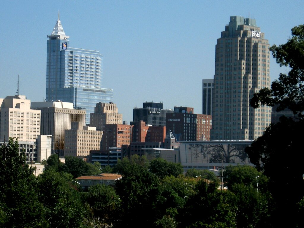 Downtown Raleigh, NC Jan. 2009