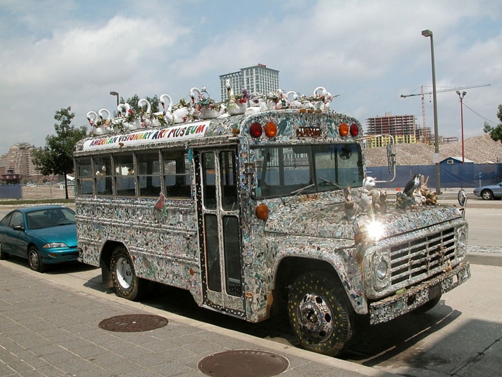 American Visionary Art Museum art car in 2004