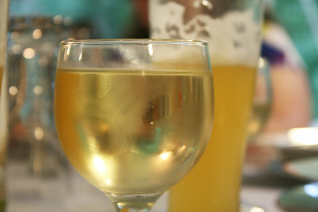 Wine and beer