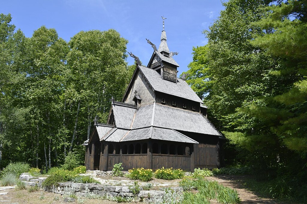 Stavkirke Washington Island Wisconsin 2