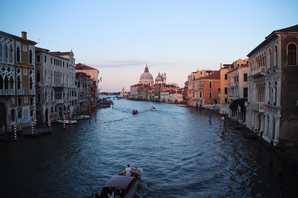 Ponte Dell'Accademia at Sunset