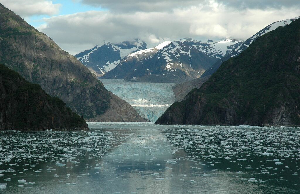 Tracy Arm fjord Sawyer Glacier