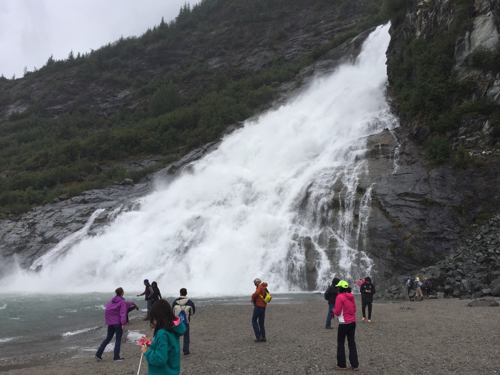 Nugget Falls near Mendenhall Glacier, Aug 2016