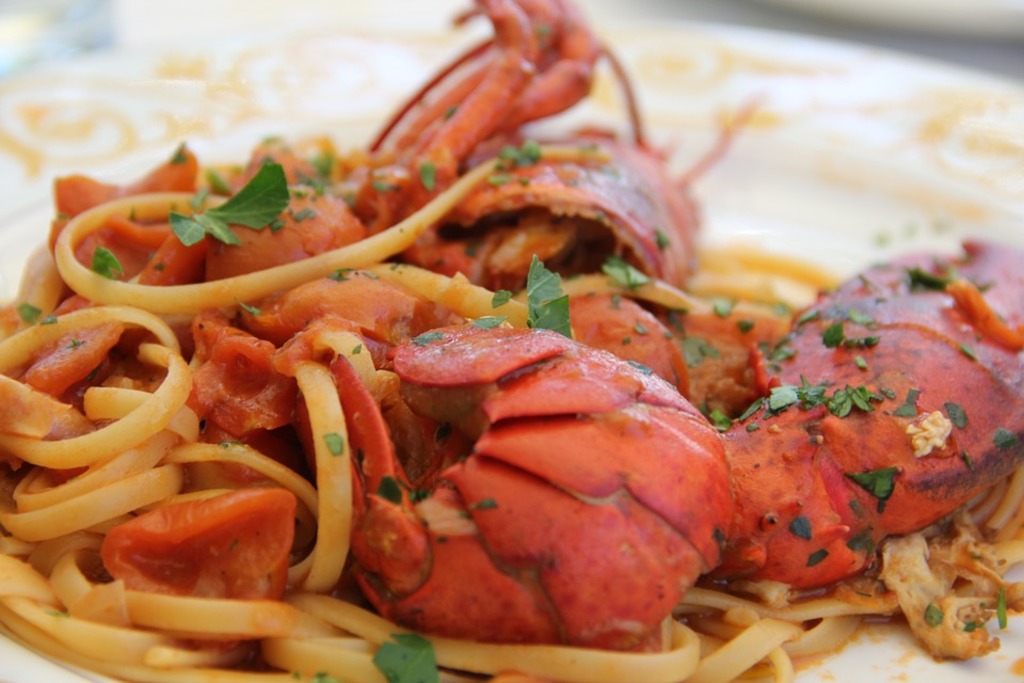 Seafood pasta