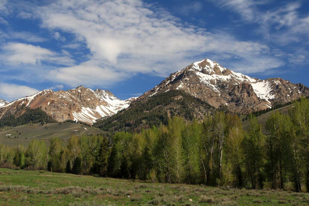 Beautiful country outside of Ketchum, Idaho
