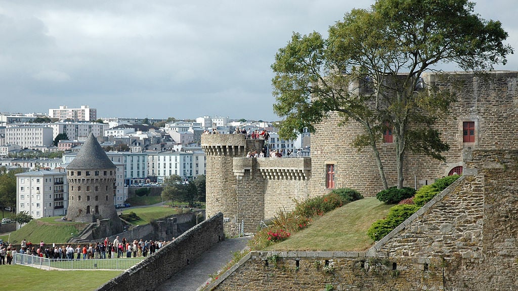 Le donjon du château de Brest, France (21-09-2007)