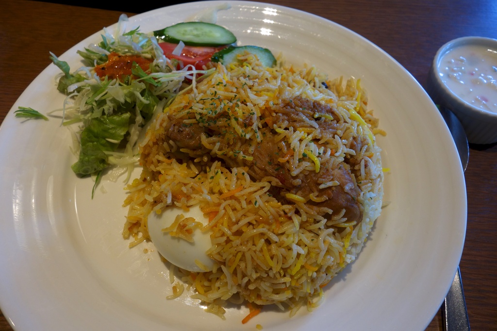 Chicken biryani (32451994655)