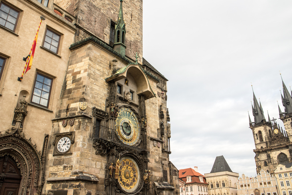 Astronomical Clock Prague 2014-01 (Tower, left side)