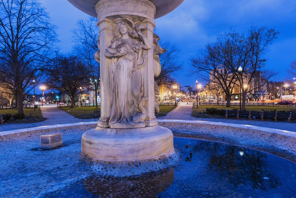Empty Dupont Circle