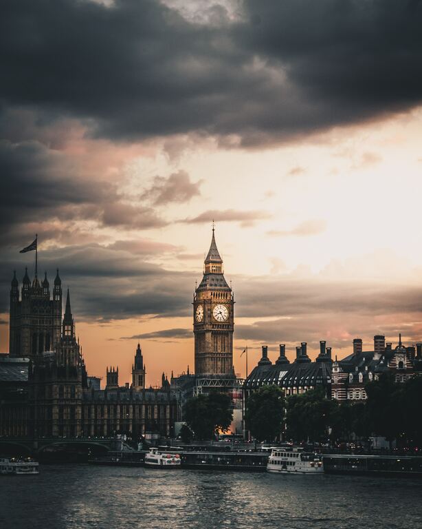 Big Ben After a Storm