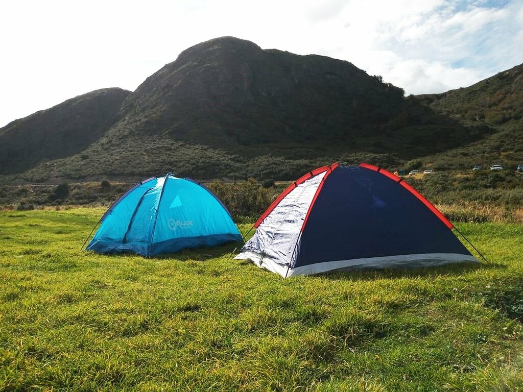 Camping with a view
