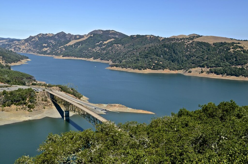 lookout view, Lake Sonoma,