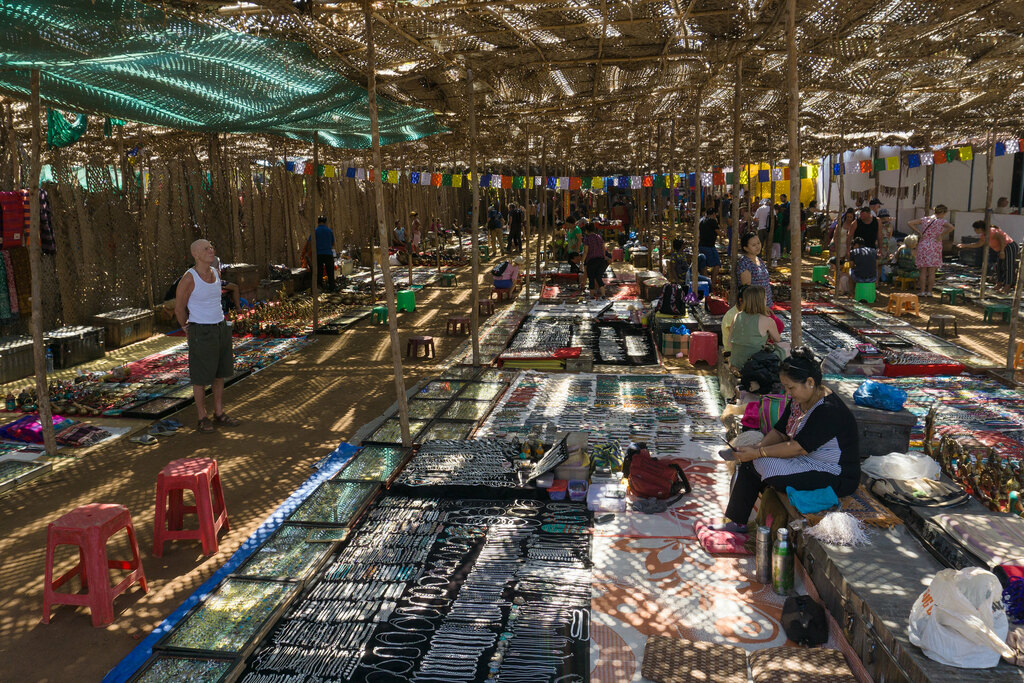 Anjuna Flea Market, India