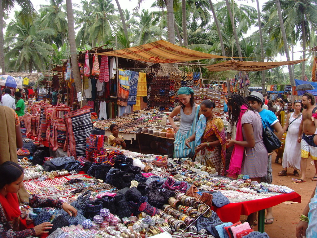 Goa - Anjuna Hippie Markt