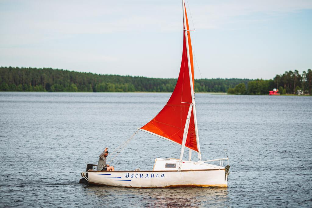 Sailing on a Lake