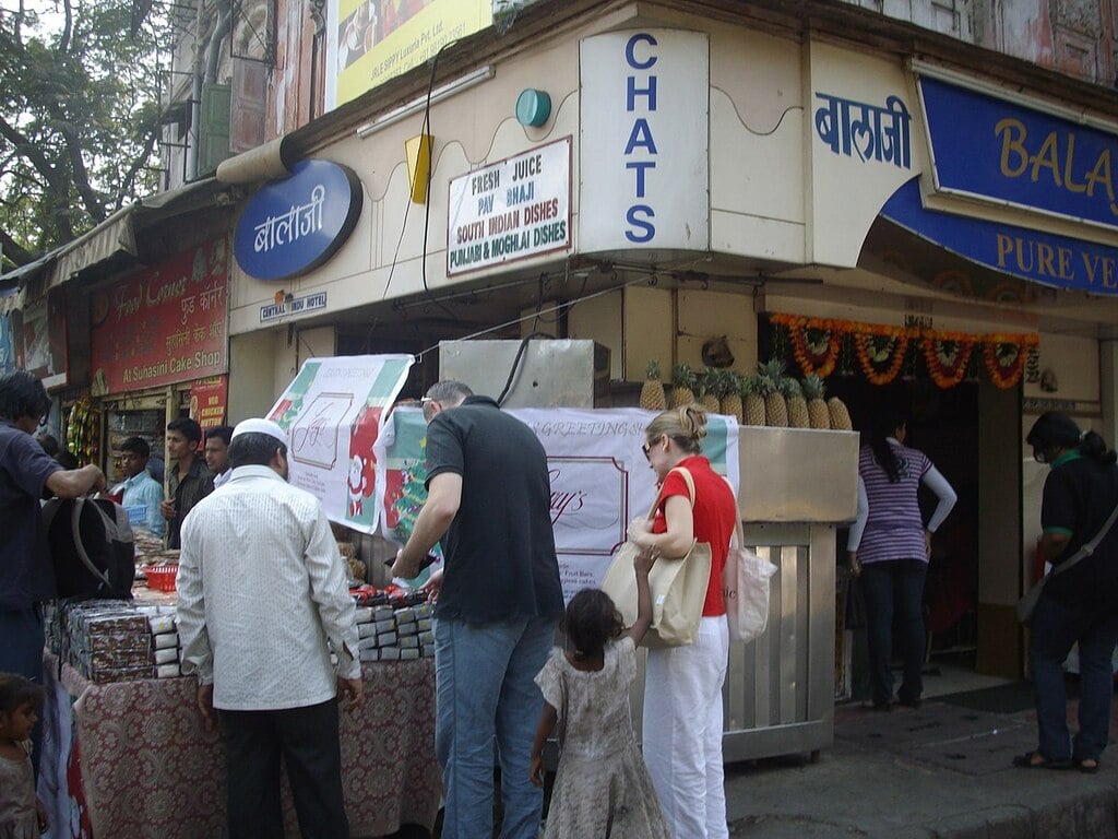Local Christmas sweets shopping at Hill road in bandra.(Sat 24-11-2011)