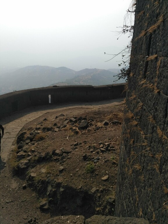 Part of Lohagad Fort