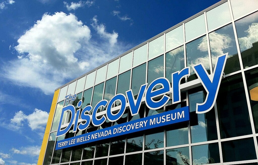 Exterior of the Terry Lee Wells Nevada Discovery Museum