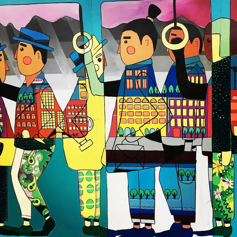 things to do in surrey canada | discover contemporary art pieces throughout skytrain