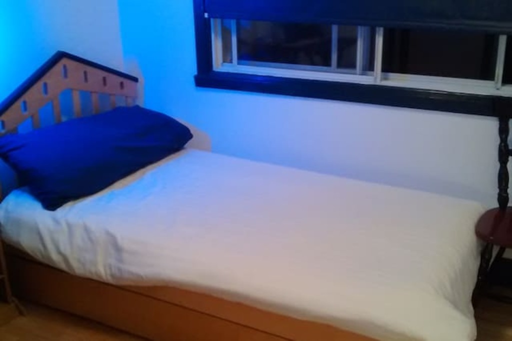 room near the airport