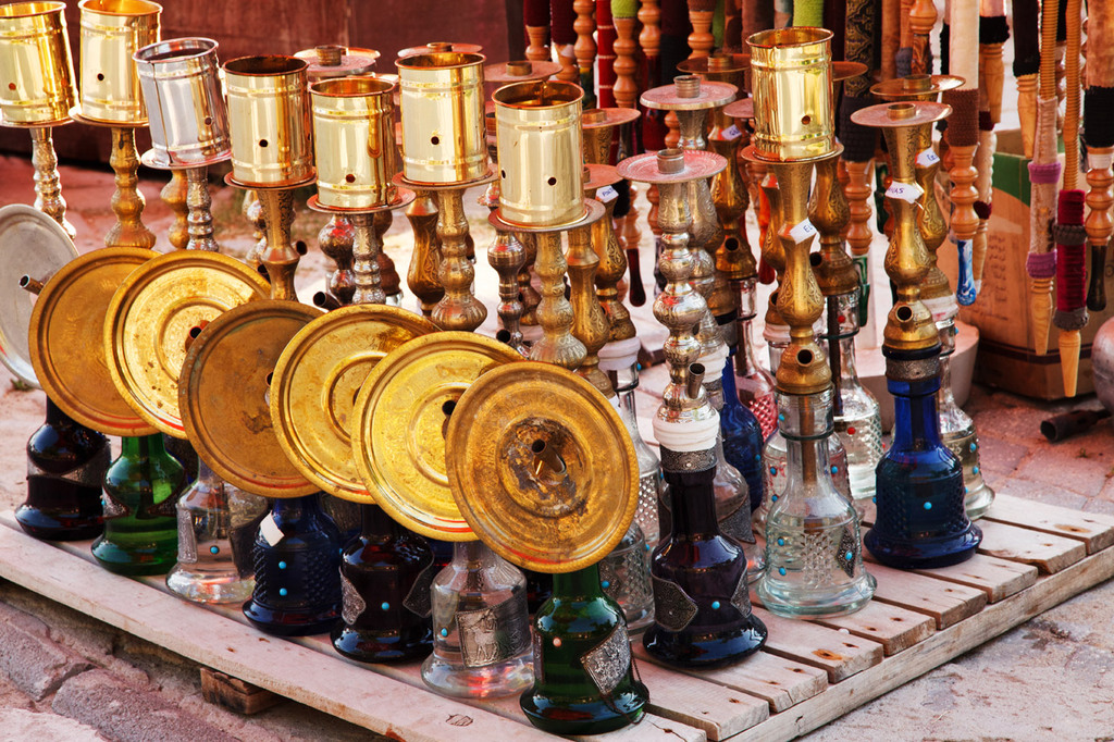 Turkish water pipes (hookah)