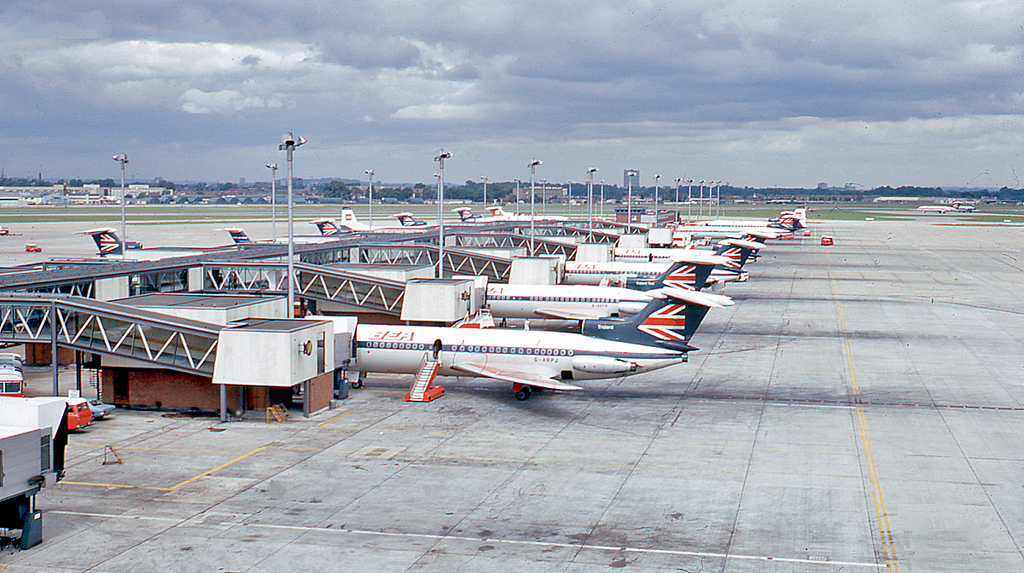 London Heathrow Airport, 1971 geograph-3211752-by-Ben-Brooksbank