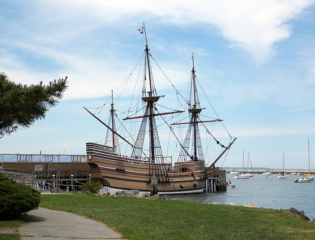Mayflower II at Plymouth Harbor