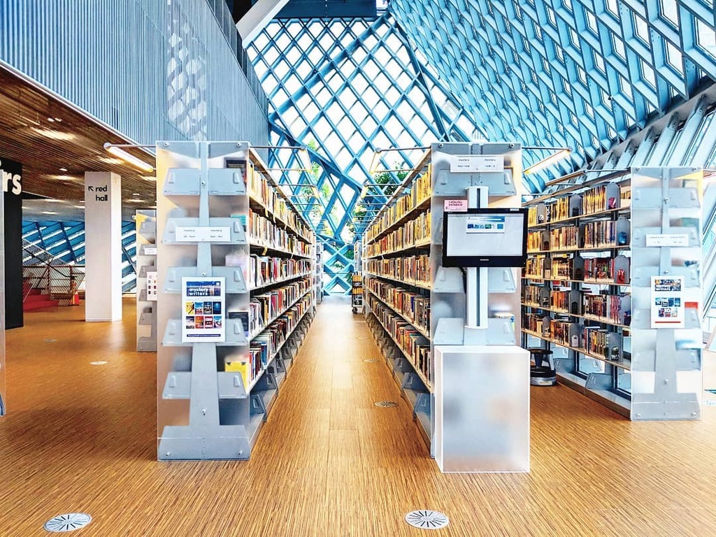 what to do on a rainy day in seattle | visit the seattle central library