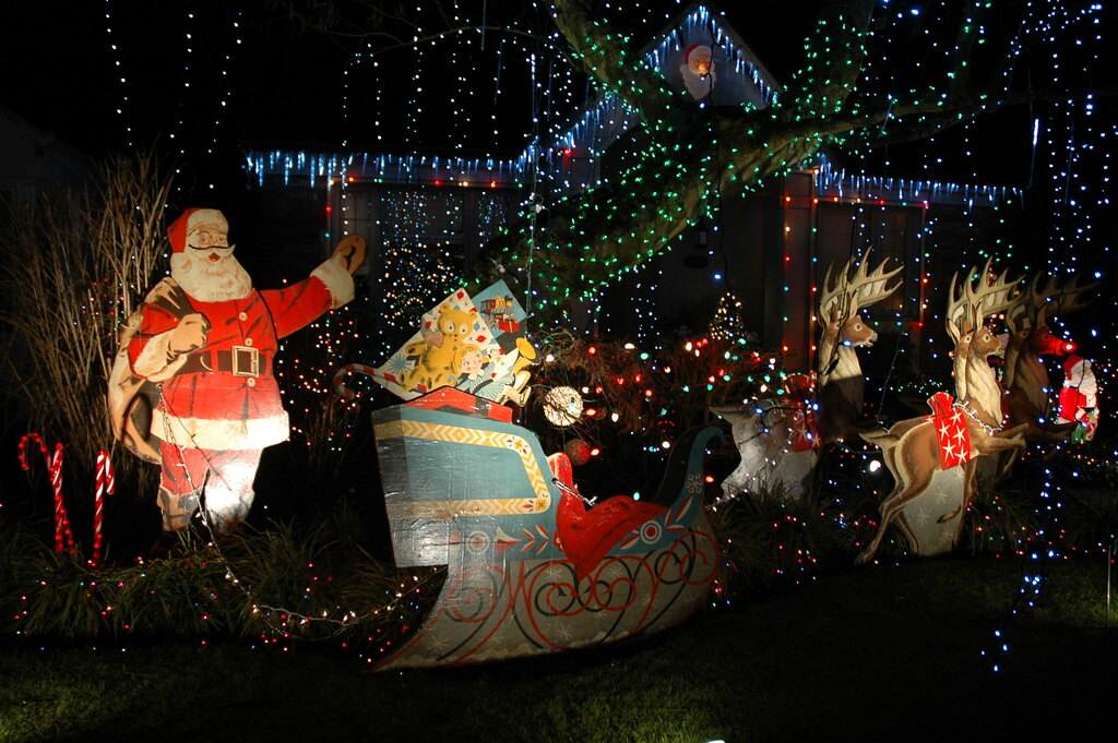  Light display from the 1950's - 1960's, Seattle, Washington, USA
