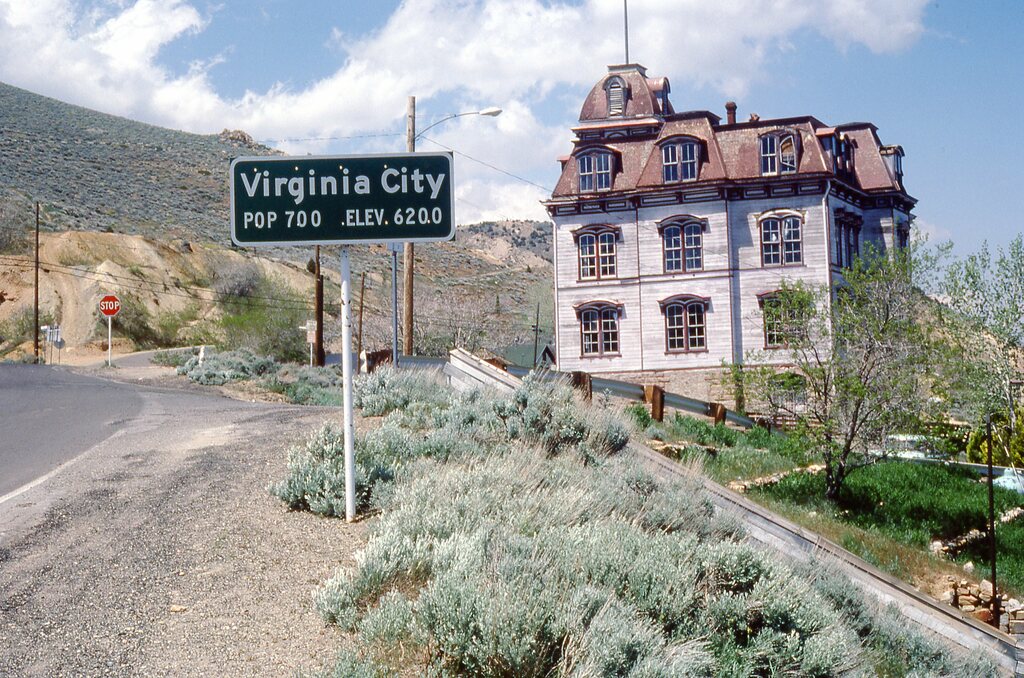 Fourth Ward School Virginia City NV 1982