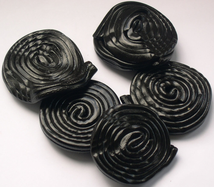 Liquorice wheels