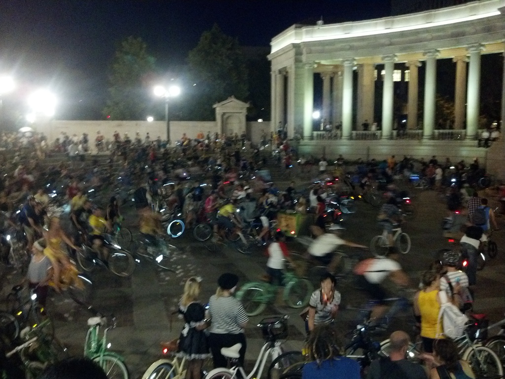 Denver Cruiser Ride Circle of Death
