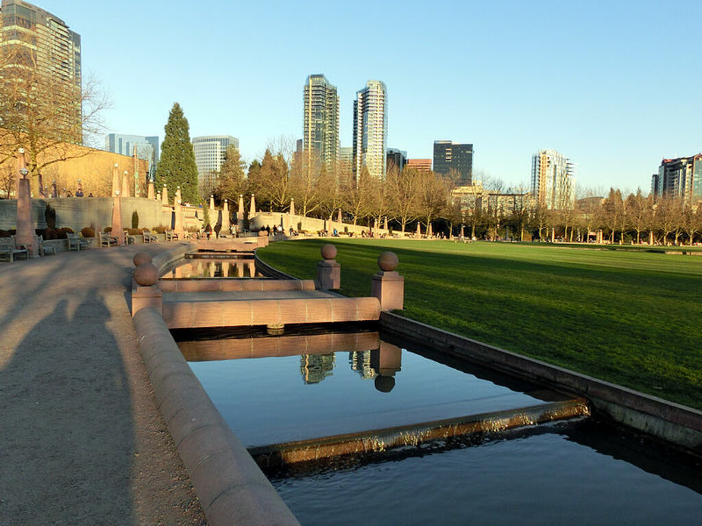 Bellevue downtown park Jan 2014