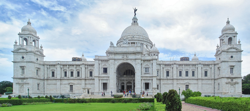 Victoria Memorial Kolkata panorama