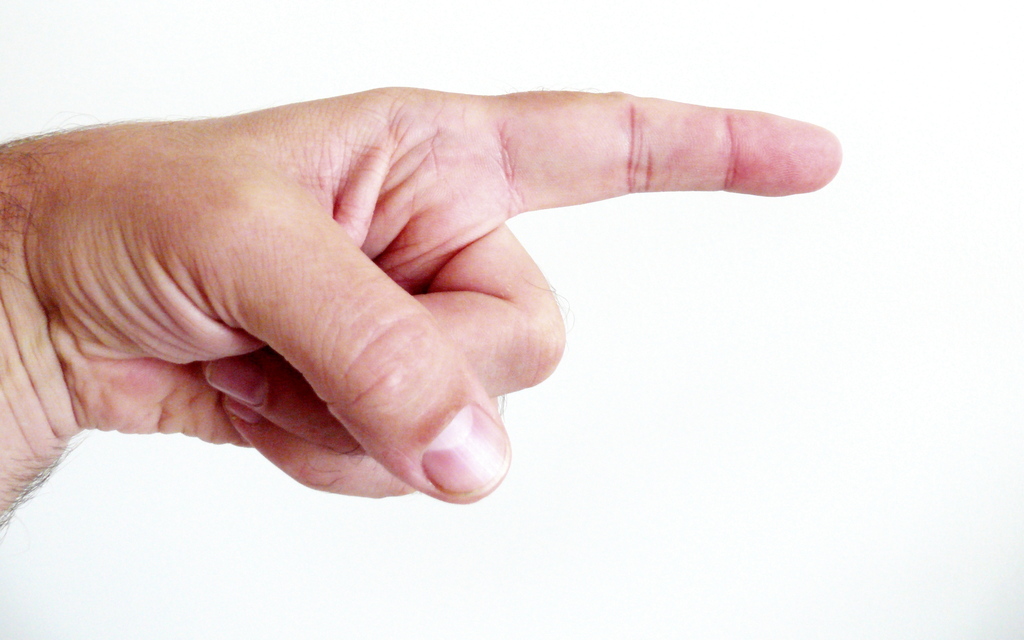Index finger front