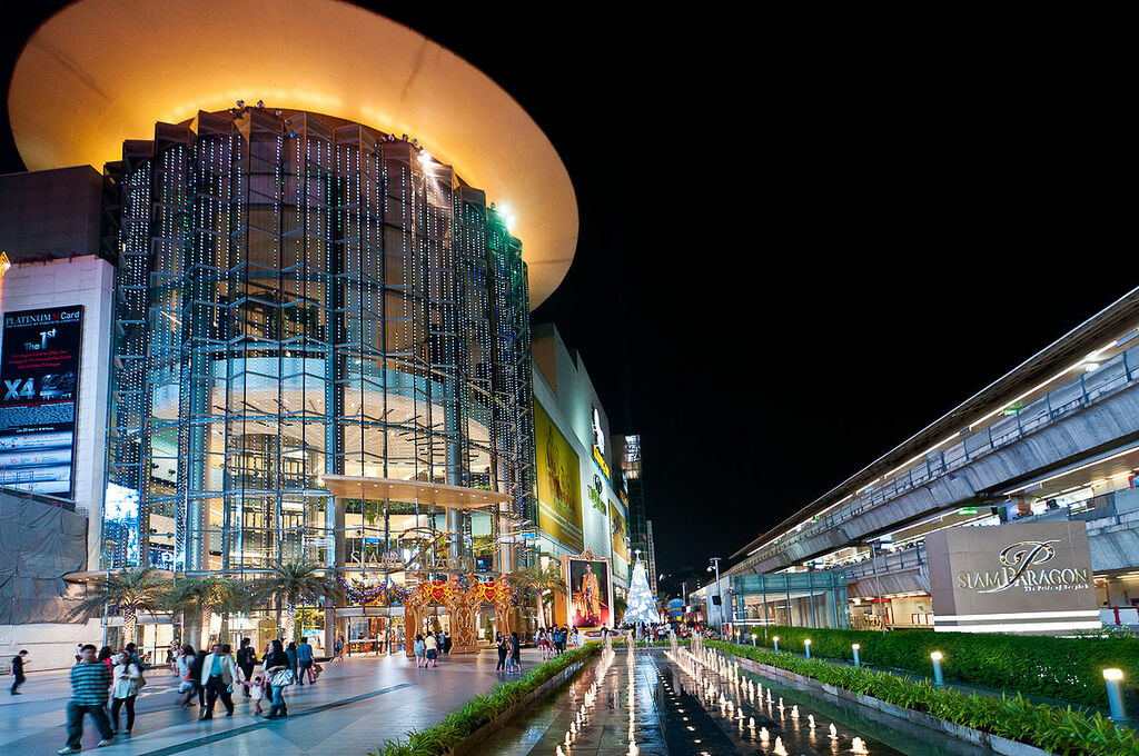 Thailand Bangkok SiamParagon Night